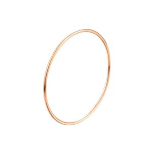 Pulseira Escrava Lisa Banhada a Ouro 18k Semijoias - Imagem 3