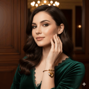 Pulseira Maxi Coração – Amor e Estilo em Cada Detalhe - Imagem 2